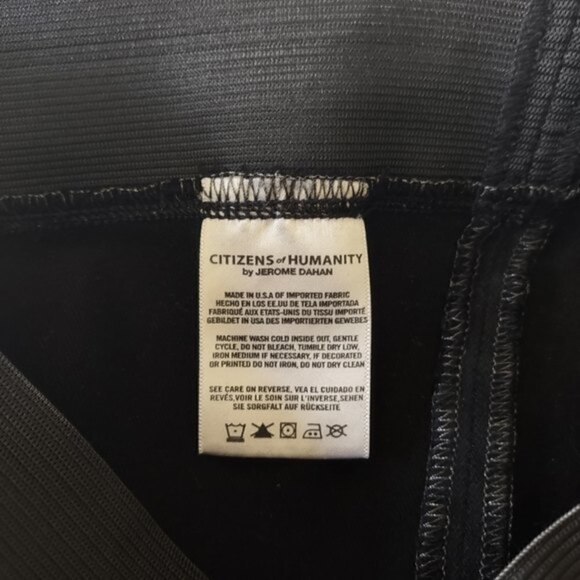 Citizens of Humanity Women's Greyson Black Leggings - Picture 5 of 9